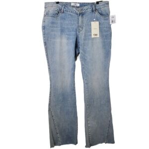 YMI NWT Flare Jeans Light Wash Stretch Denim EP211775 Plus Size 18 NEW